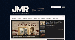 Desktop Screenshot of jewishmusicreport.com